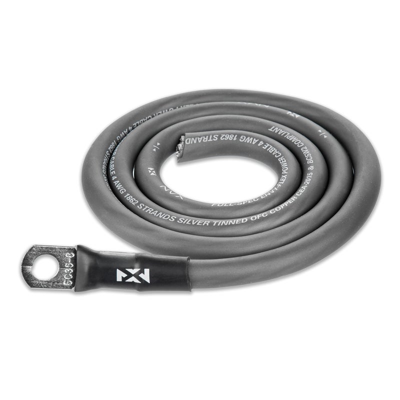 NVX True 4 Gauge AWG 100% OFC Amplifier Wiring Kit Without RCA Cable - XAPK4 - Image 3